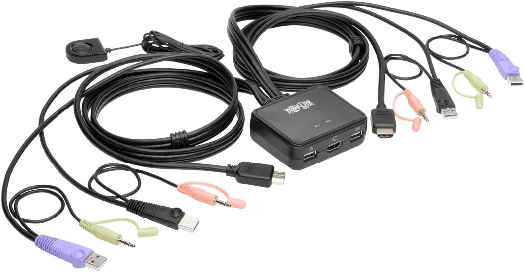 KVM Console to USB 2.0 Laptop Crash Cart Adapter with Video Capture M5806
