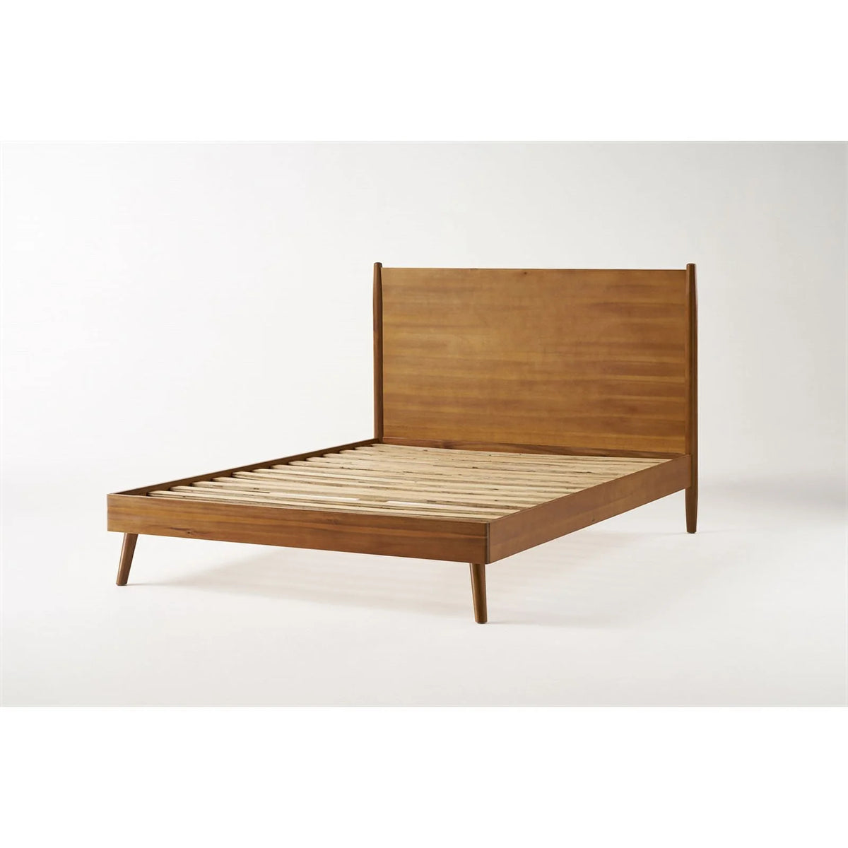Full Acacia Wood Bed Q208905