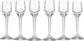 Lead-free Crystal Liquor Glasses 1.7 oz Set of 6 A173