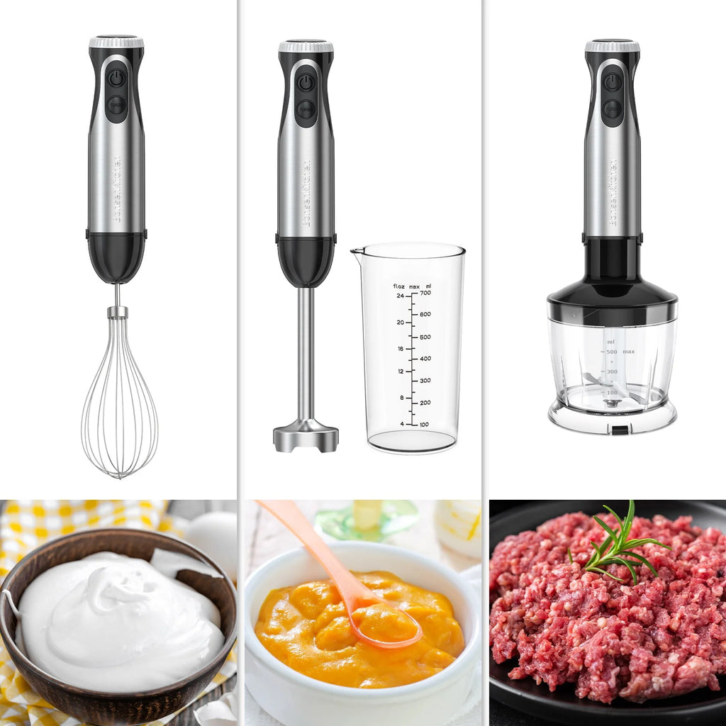 Stainless Steel 20-Speed Immersion Blender Y37410