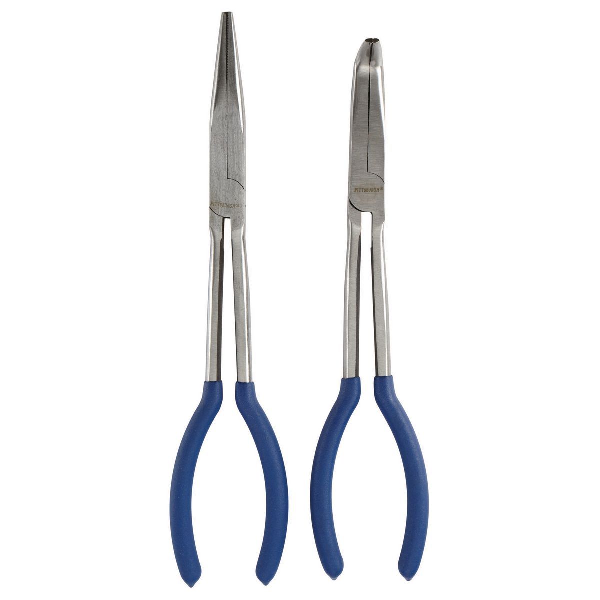 11 in. Straight & 90° Offset Long Reach Pliers, 2-Piece R992229