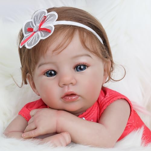 18 Inch Lifelike Reborn Baby Doll with Soft Weighted Body I358127