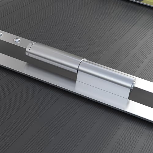 8FT Foldable Aluminum Wheelchair Ramp with Non-Slip Surface V655