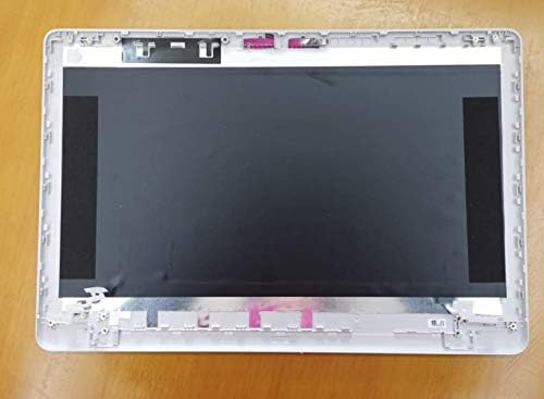 Silver Shell LCD Back Cover Top Case Rear Lid with Hinges B91790
