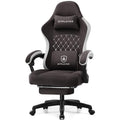 Gaming Chair with Footrest D953