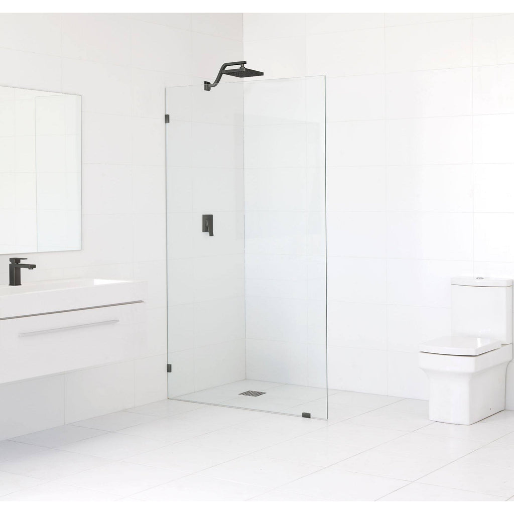78x22 Frameless Shower Door Oil Rubbed Bronze M22274