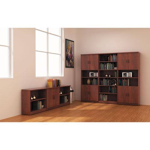 Six-Shelf Mahogany Bookcase I3861