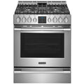 30-In Convection Gas Range with 5 Burners Self-Clean Air Fry Stainless Steel I775834