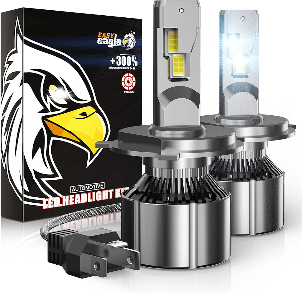 9006 LED Headlight Bulbs HB4 120W 20000LM 6500K Cold White Pack of 2 D562600