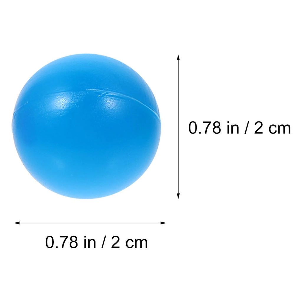 30pcs 15mm Colorful Plastic Balls Teaching Ball Toy T18940