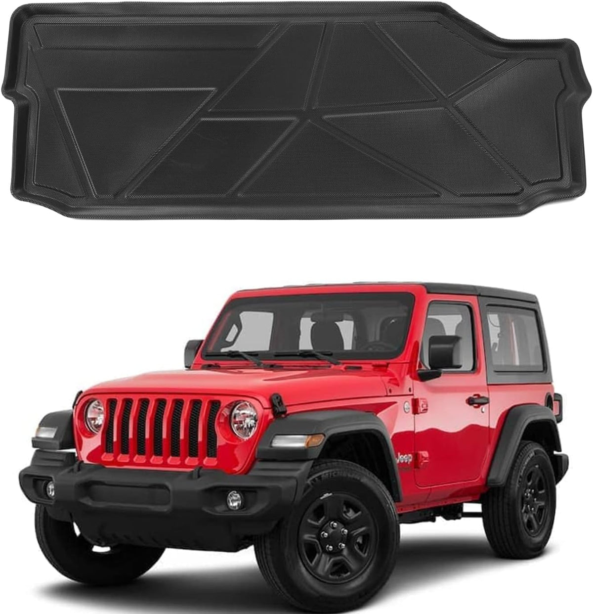 Rear Trunk Mat Cargo Liner TPE All-Weather 4 Door C30014