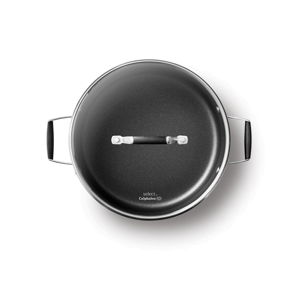 Hard-Anodized Nonstick 5-Quart Dutch Oven with Cover D878