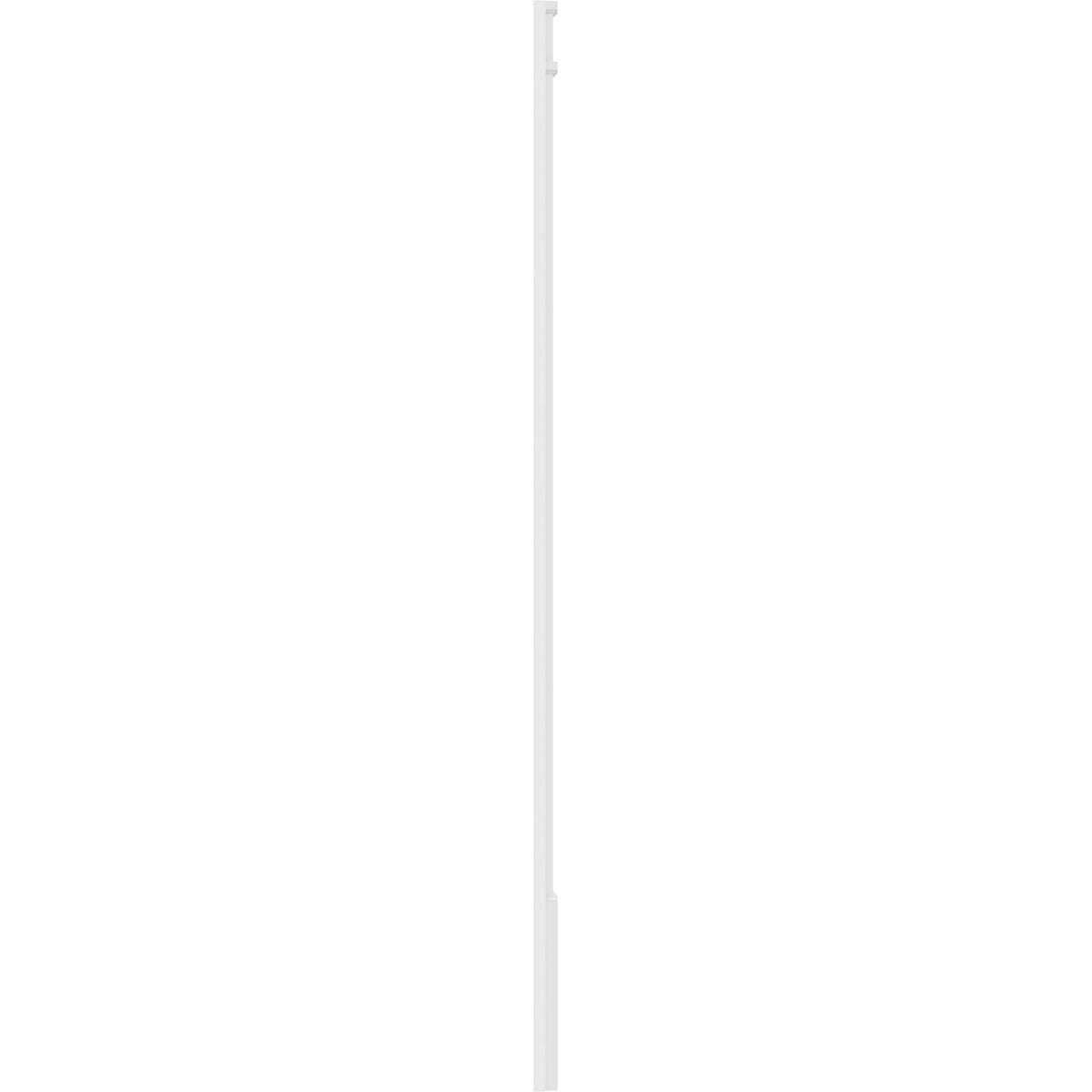 Flat Panel PVC Pilaster with Decorative Capital & Base (Pair) H6840