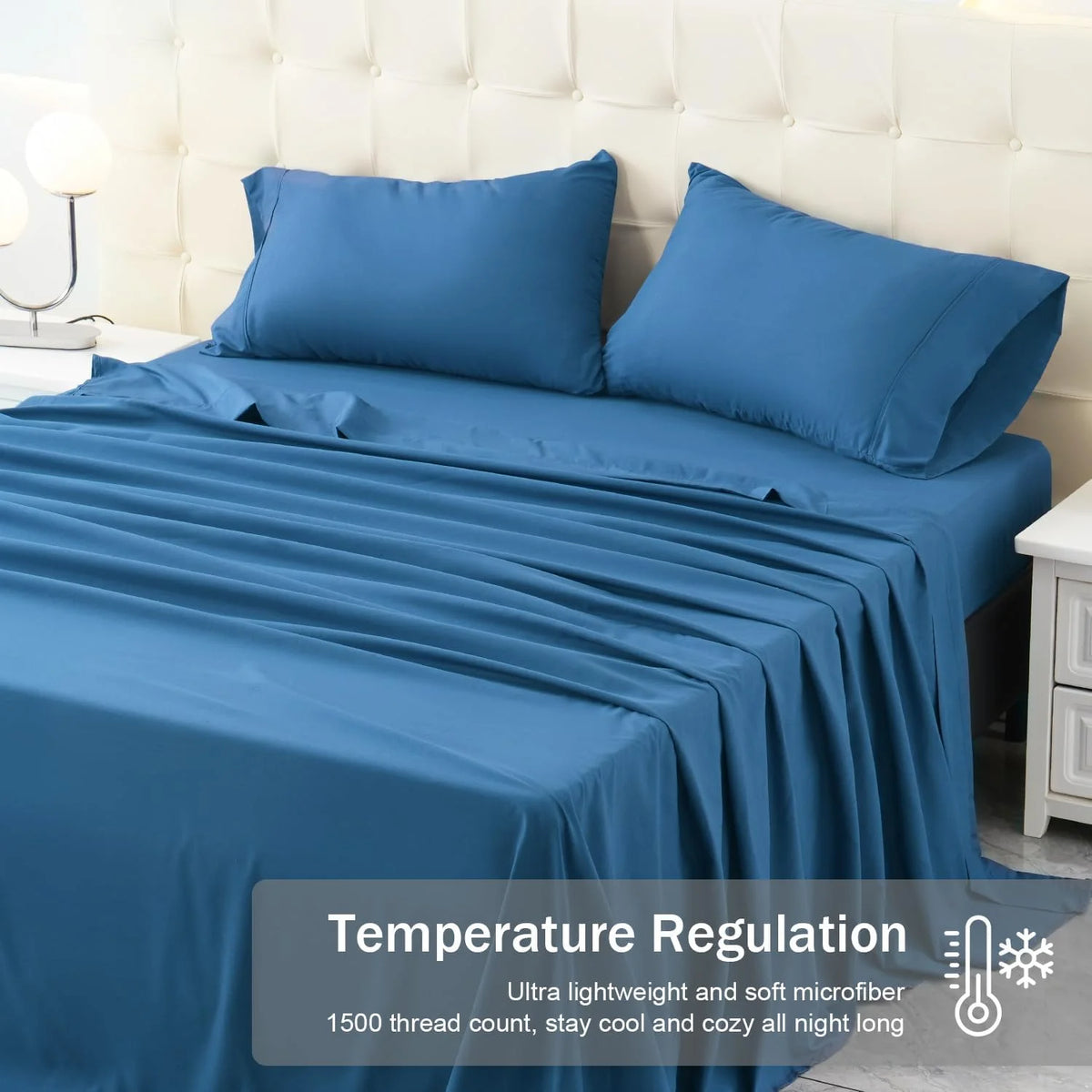 Single 3 Piece Sheet Set, 16 Inch Deep Pocket L650