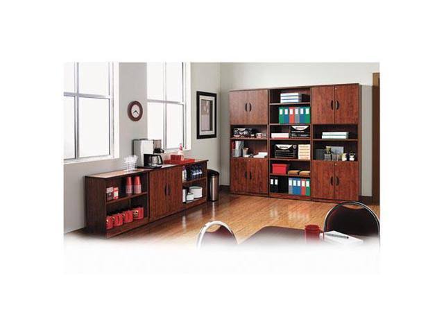 Six-Shelf Mahogany Bookcase I3861