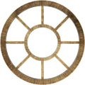 Antiqued Brass PVC Ceiling Medallion E481258