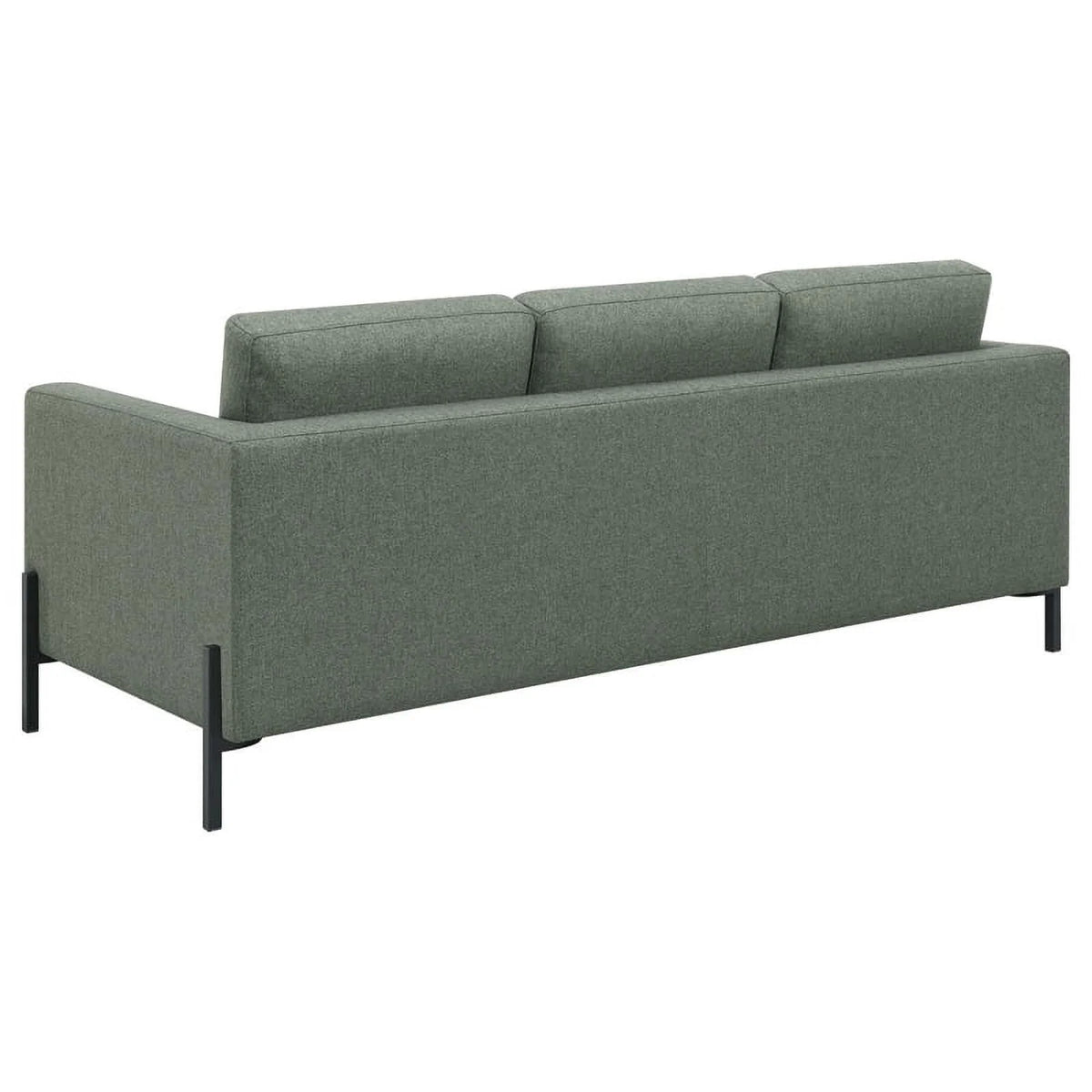 Upholstered Fabric Sofa Set with Track Arms B82033