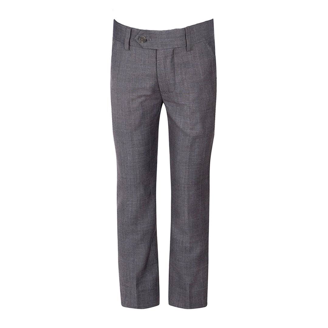 Grey/Blue Yonder Check Two-Piece Boy's Suit H329