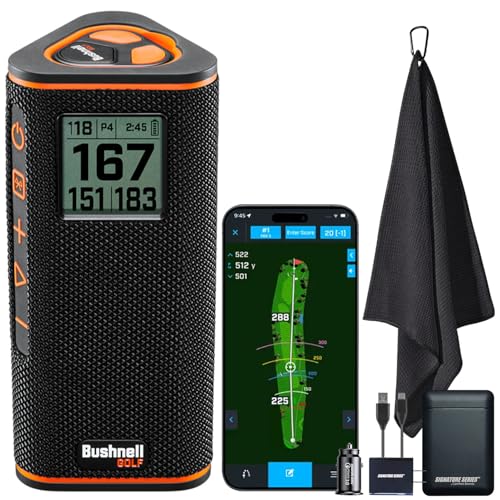 Golf GPS Speaker with LCD Screen and Magnetic Mount T1523