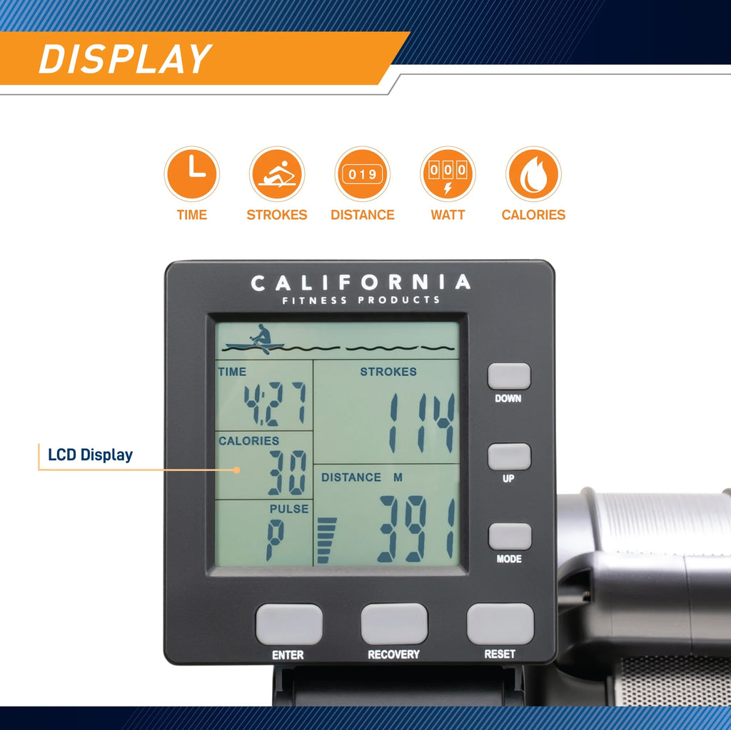Rowing Machine with Adjustable Air Resistance C78922