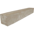 White Washed Faux Wood Fireplace Mantel E154976