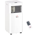 10000 BTU Portable Mobile Air Conditioner with Remote Control, White W7364