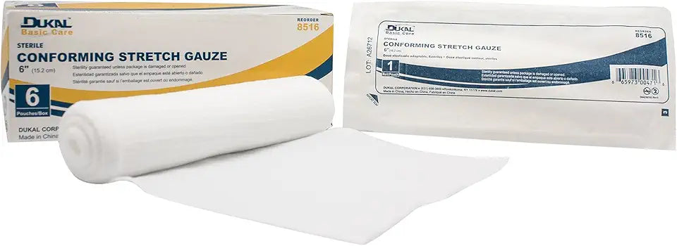 6" Sterile Conforming Stretch Gauze Bandage R980738