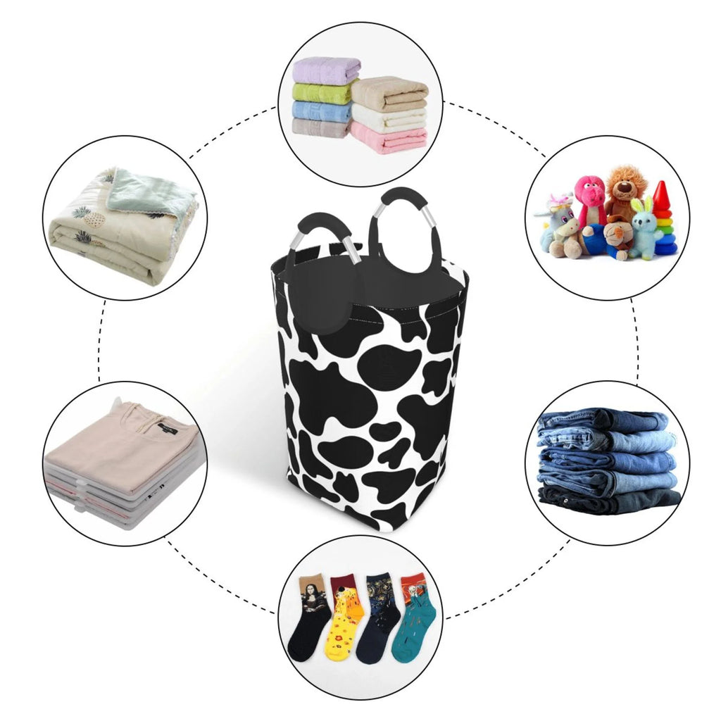 50L Rectangular Laundry Hamper with Aluminum Handles P516