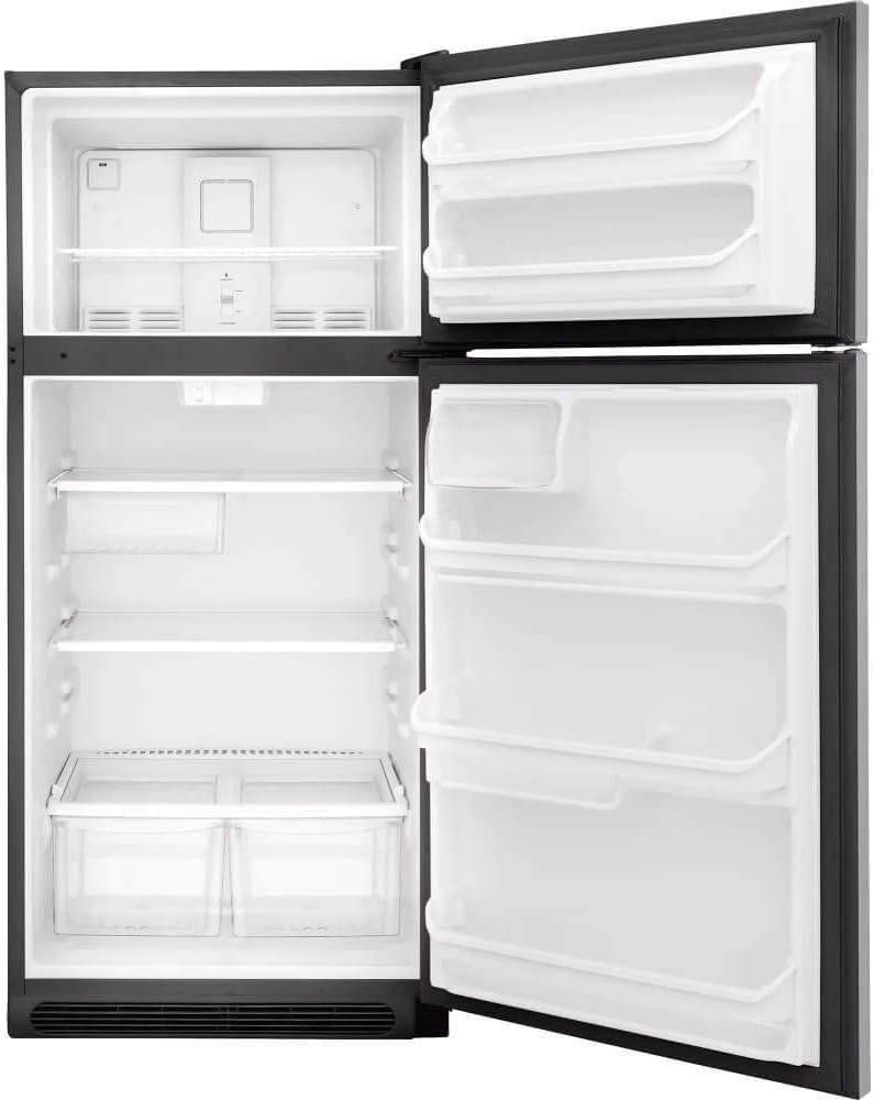30 Inch Freestanding Top Freezer Refrigerator, 18 cu. ft., Stainless Steel U8966