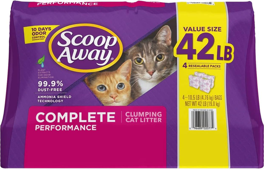 Fresh Scented Clumping Clay Cat Litter, 42 lb M946