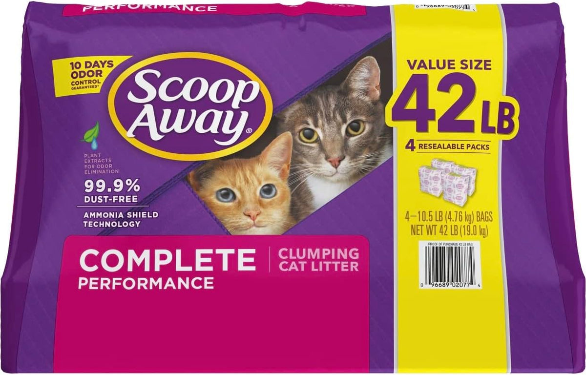 Fresh Scented Clumping Clay Cat Litter, 42 lb M946