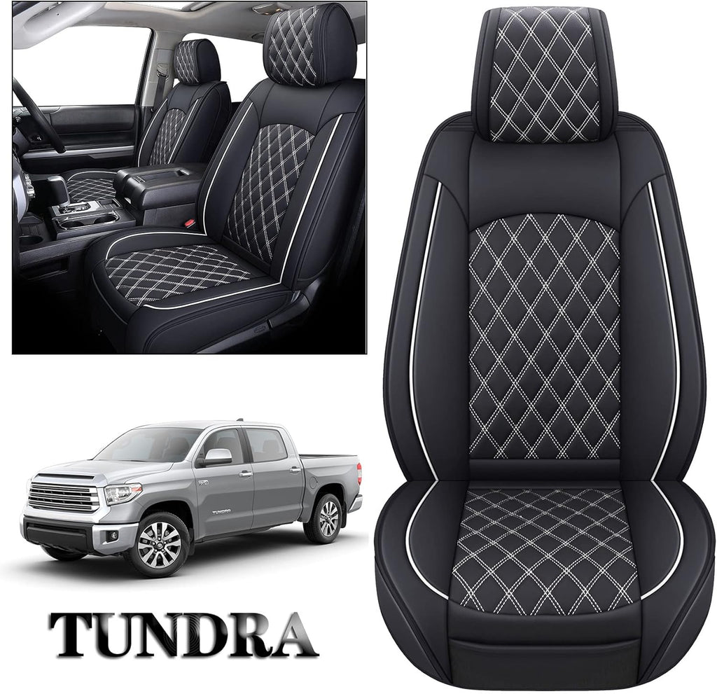 Waterproof Faux Leather Front Seat Covers for Truck G2712