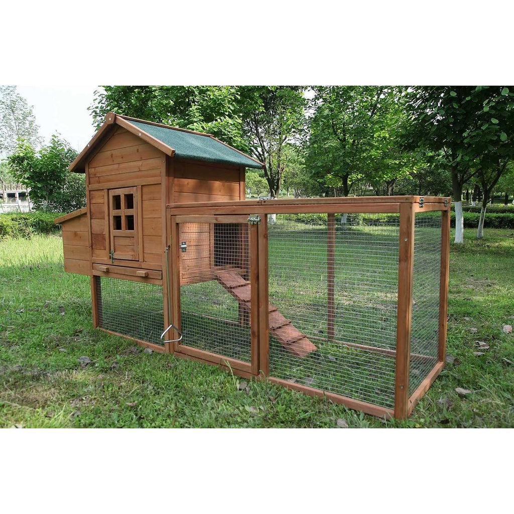 80'' Wooden Chicken Coop M724370