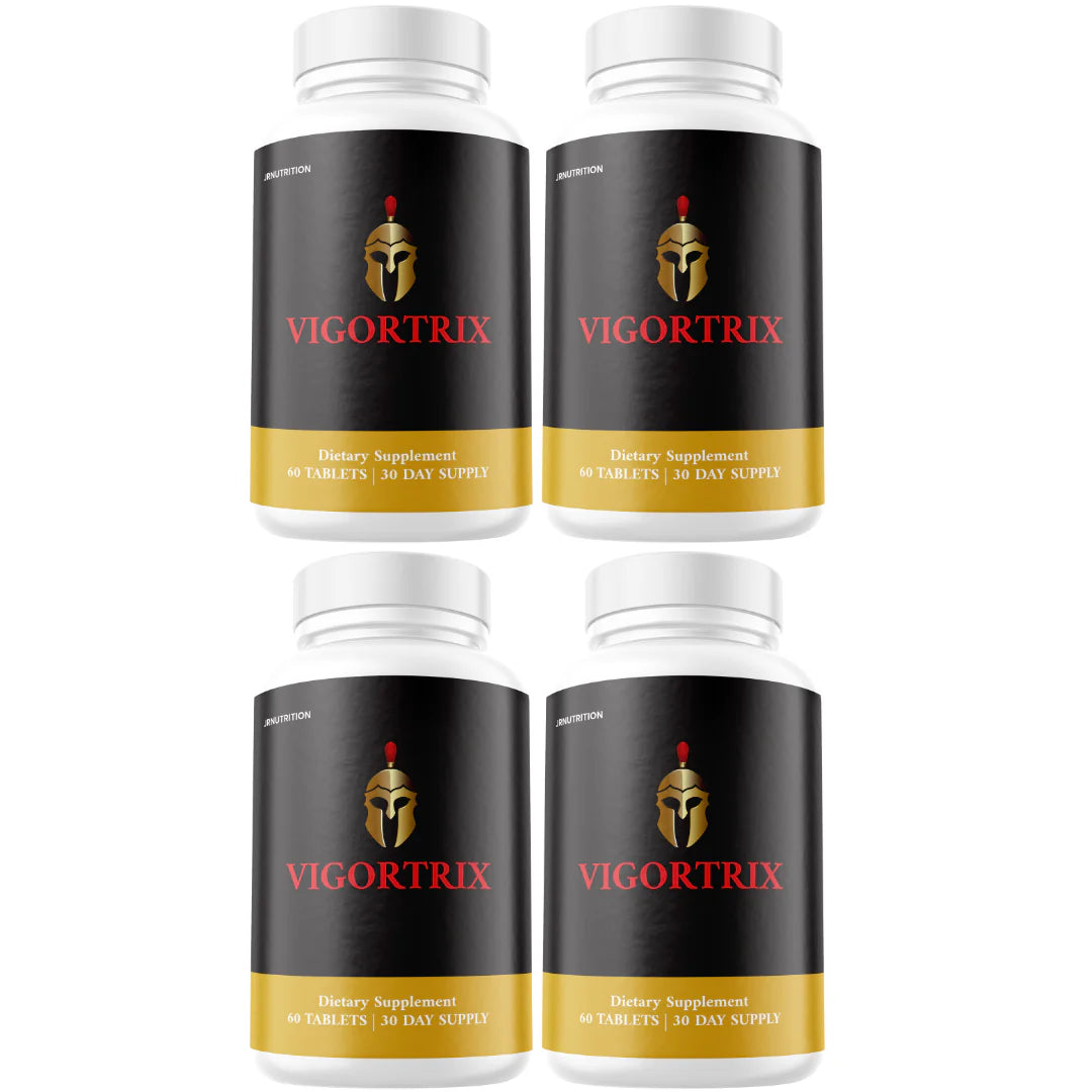 Men Vitality Pills Natural Energy & Stamina Support 4 Bottles B559