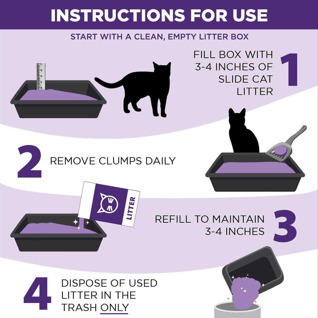 Slide Easy Clean-Up Clumping Cat Litter Y21408