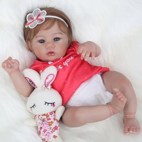 18 Inch Lifelike Reborn Baby Doll with Soft Weighted Body I358127