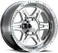 Polished 17X95X127mm 6 Spoke Aluminum Wheel U256