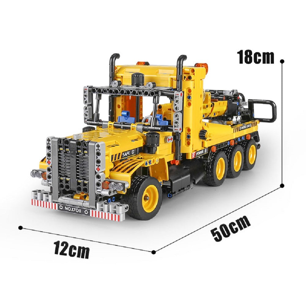 Road Trailer Tow Truck Building Blocks Kit F743736