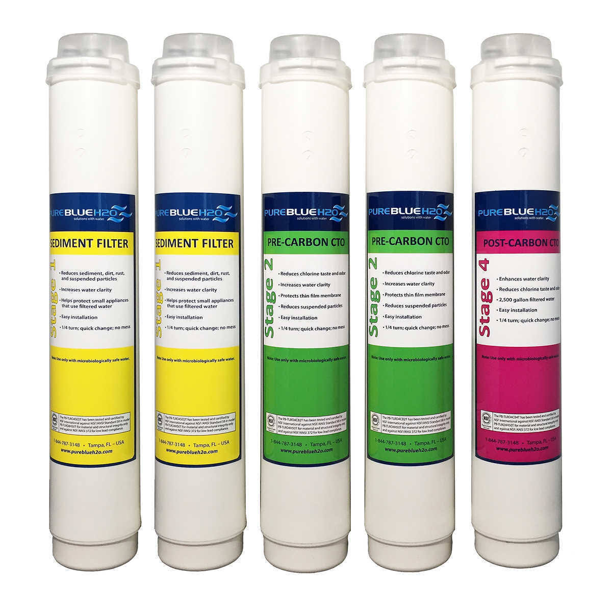 Reverse Osmosis Filter System Replacement Filters R622760