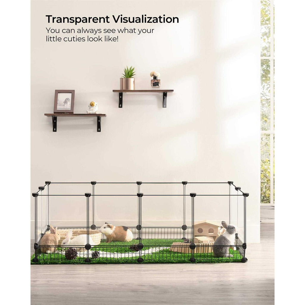 Rabbit Playpen Guinea Pig Hamster Cages Iron Net Bottom K1451