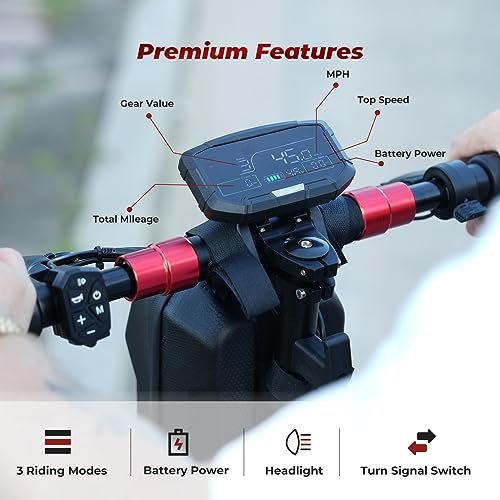 Electric Scooter 11" Off Road Tires 1000W Motor Foldable Y280437