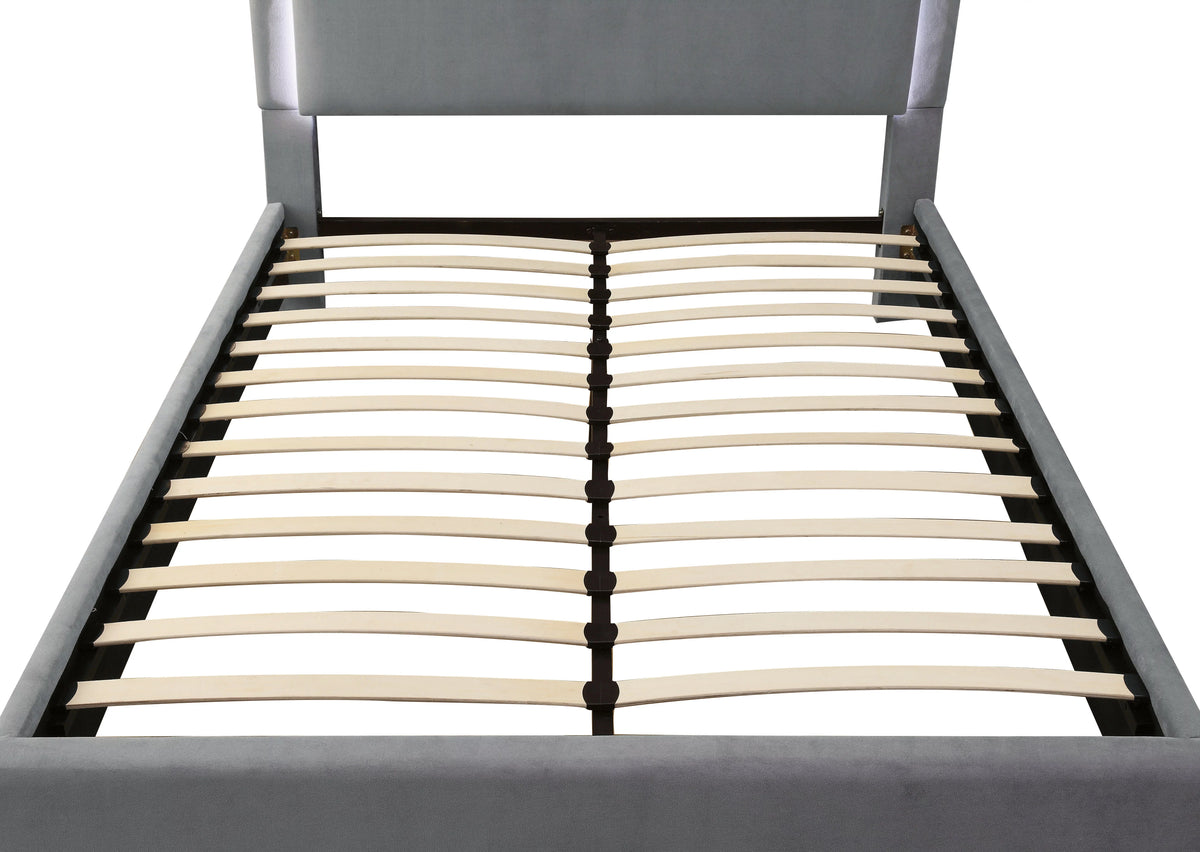 Queen Gray Bed Y565744