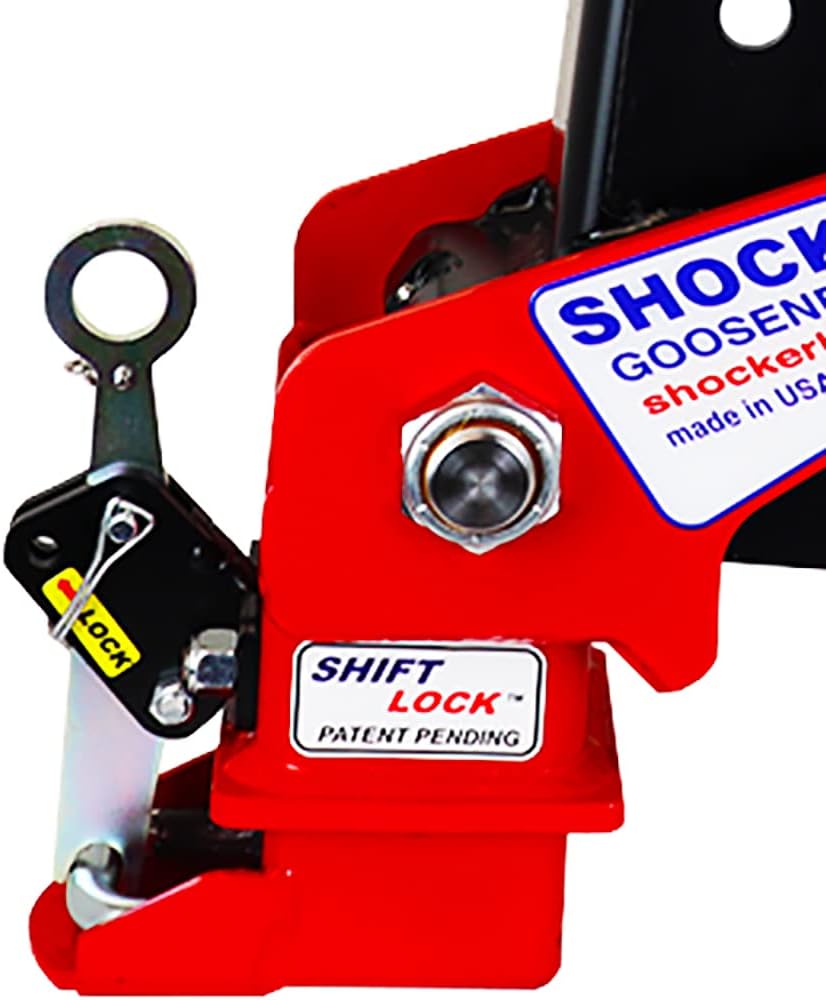 Gooseneck Air Hitch & Coupler, Round 4" Straight Pin 30K SL Y168