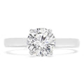 14K White Gold Diamond Solitaire Engagement Ring G157631