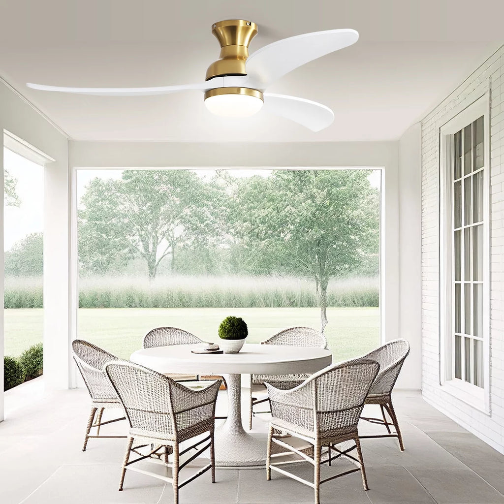 52" Smart Ceiling Fan with Remote Control H614285