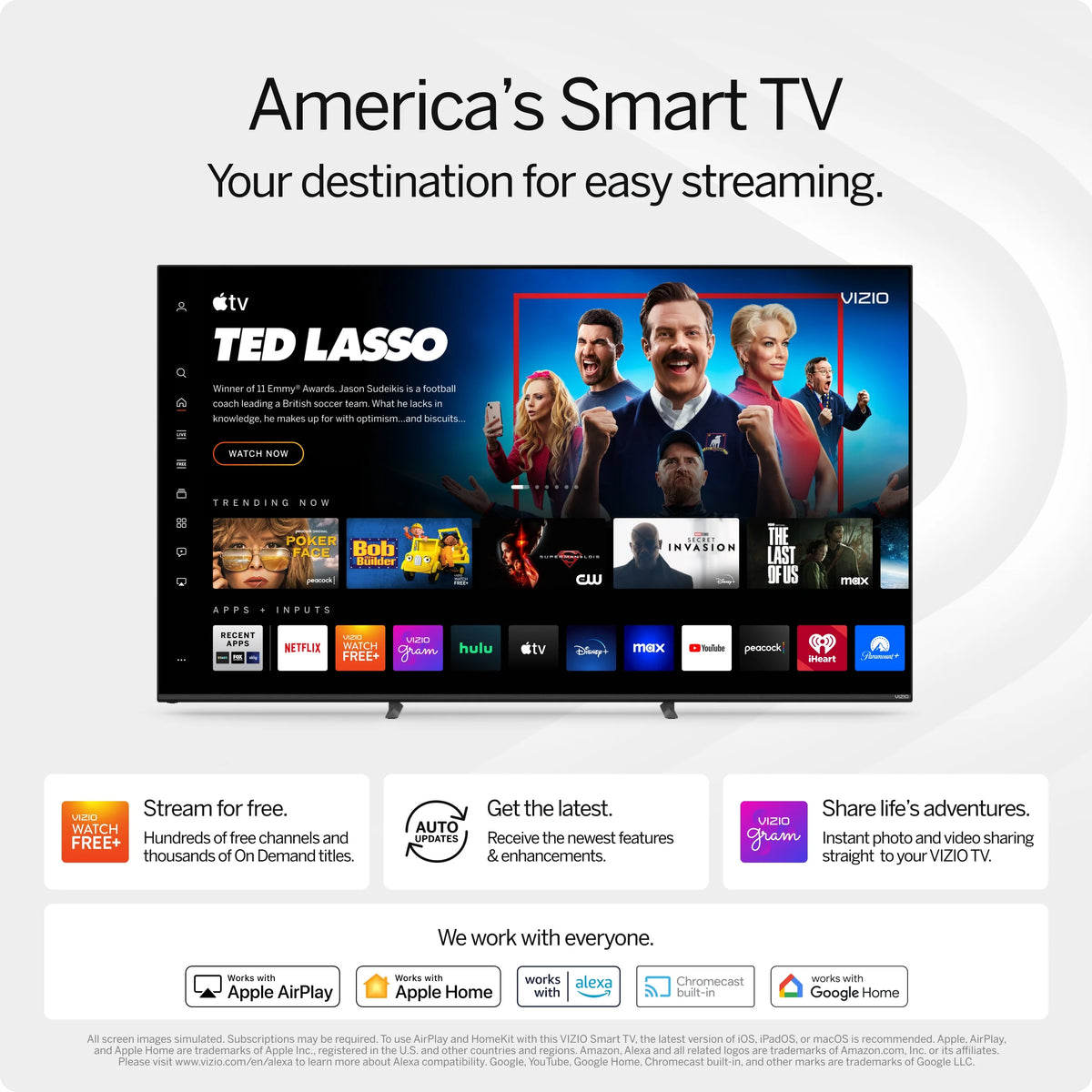 43 Class 4K LED HDR Smart TV I84970