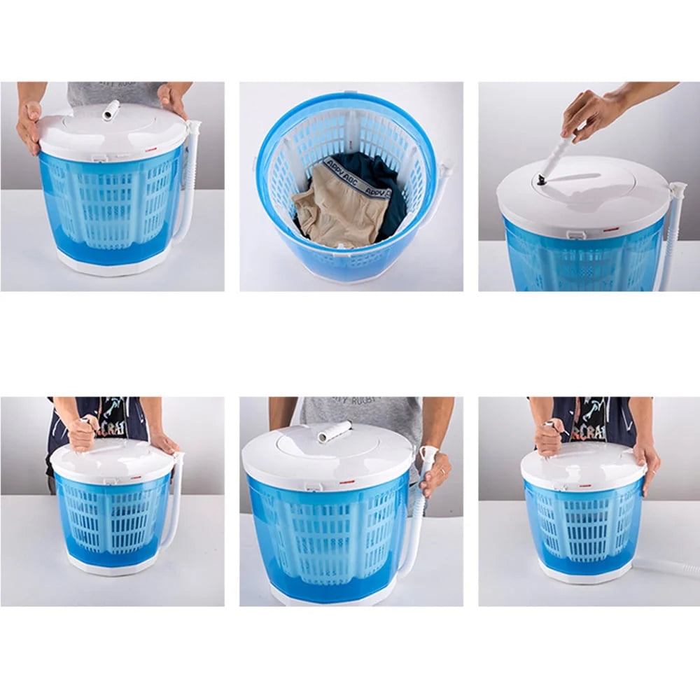 2 in 1 Portable Manual Washing Machine and Spin Dryer R856364