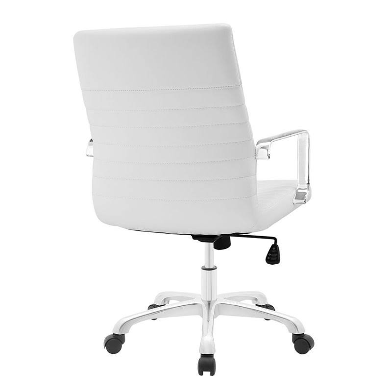 White Swivel Office Chair H84041