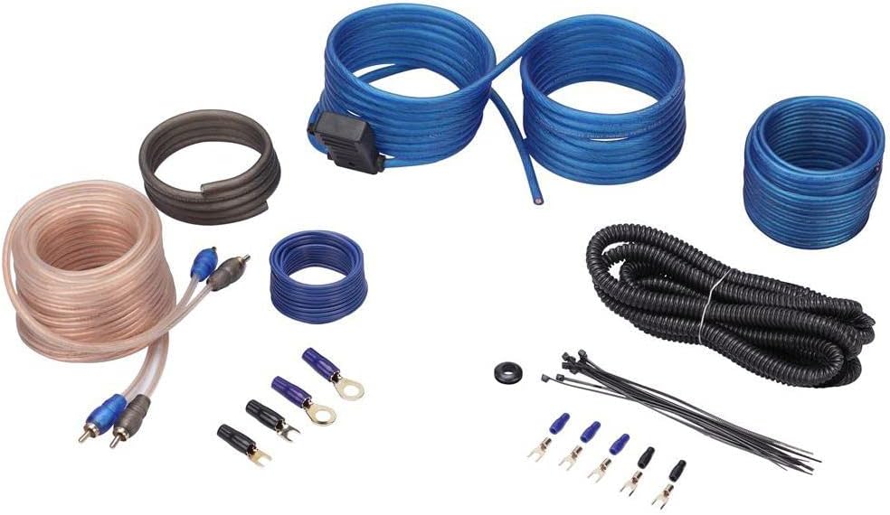 10" 800 Watt Under-Seat Amplified Car Subwoofer with Wire Kit P306