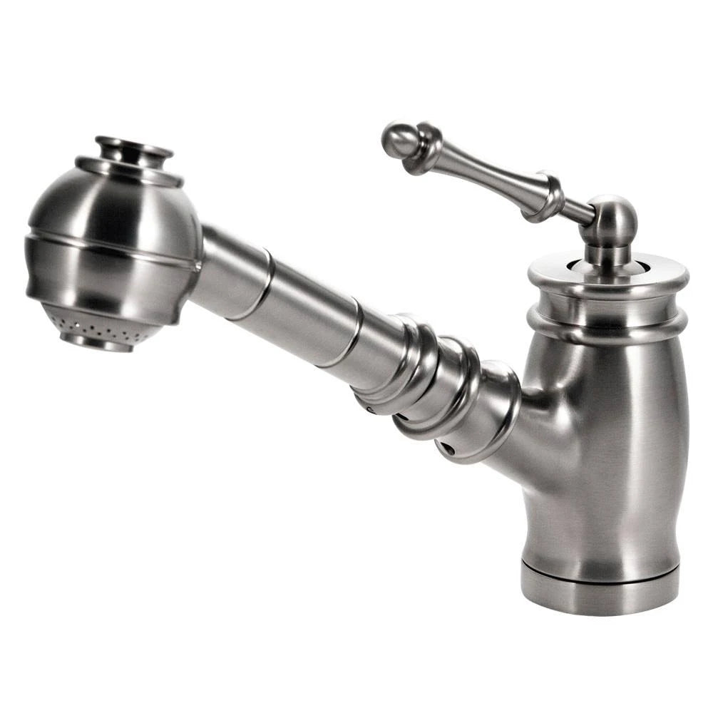 Brushed Nickel Pull Out Kitchen Faucet J294